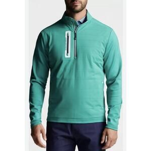 PETER MILLAR Crown Golf Elite Hybrid Jacket - Green - L (New)